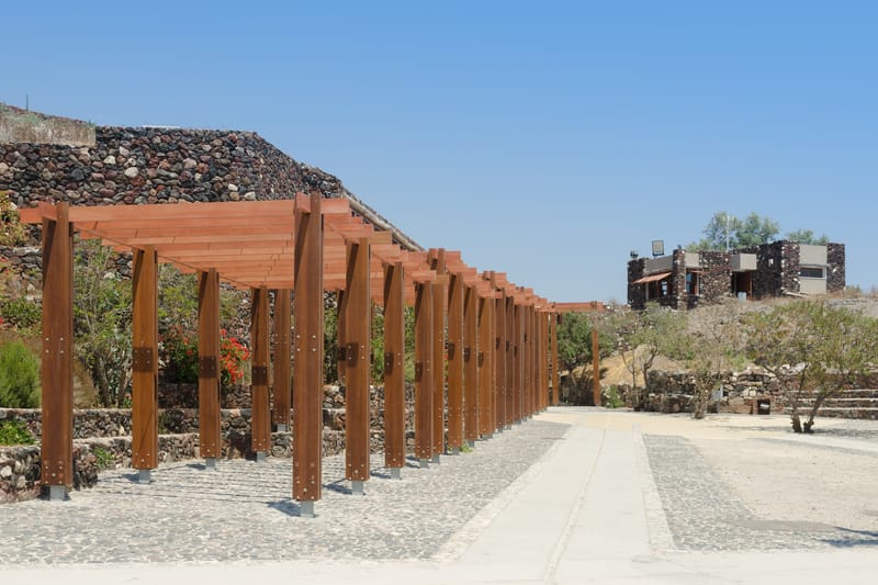 Akrotiri is the name of an excavation site of a Minoan Bronze Age settlement on the Greek island of Santorini, associated with the Minoan ci