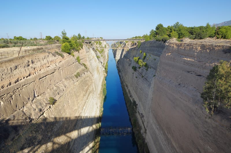 Greece, Corinth Canal