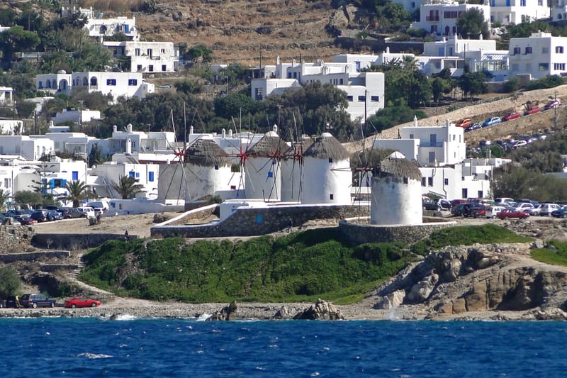 Windmills in Mykonos