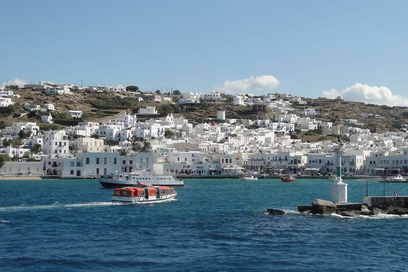 Old port of Mykonos, Greece