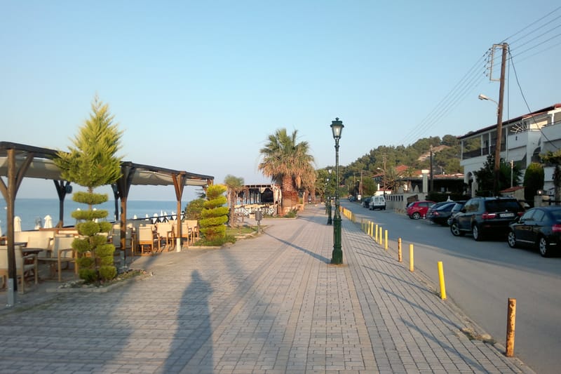 Possidi, a small village on Chalkidiki, Greece