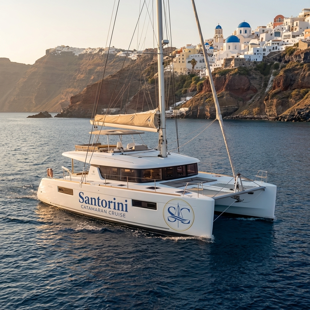 Greece private catamaran cruise
